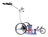 Golftrolley Yorrx® Slim Lion Pro 5 TOPSET    *** Alu Cool******Sonderedition***