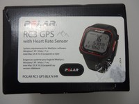 POLAR #19691 RC3 GPS Pulsmesser  Schwarz/Rot