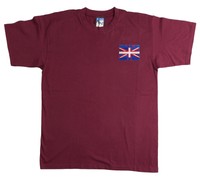 Retro Thames Ironworks (West Ham) 1890s Fußball T-Shirt Neu Bestickt Logo