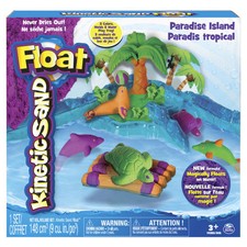 Kinetic Sand Float Set Toy New Paradise Island Gift Boy Girl