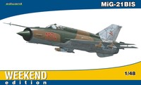 eduard MiG-21BIS 21 BIS Kapos 2nd Boszorkany Squadron Ungarn Modell-Bausatz 1:48