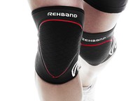 Rehband Kinder-Knieschützer RX Speed JR, 5 mm. schwarz/rot. Kniebandage