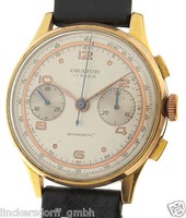 ORATOR CHRONOGRAPH 17 RUBIS - HERREN ARMBANDUHR - SELTEN-1950er JAHRE , DOUBLE  
