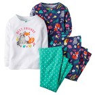 Carter's NWT Toddler Girl 2T 3T BEST FRIENDS Cotton Pajama 4Pc PJ Set $34