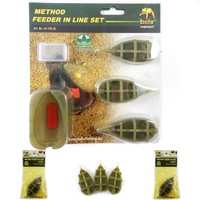 Method Feeder Set Behr, Flat Futterkorb, Feeder Zubehör, Feedern, Futterkörbe