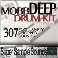 MOBB DEEP Drum Kit vinyl beats mpc60 SP1200 MV8800 MPC 2500 5000 1000 samples