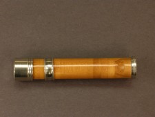 Fly Rod Reel Seat Bamboo 2052 Nickel Silver Cap and Ring