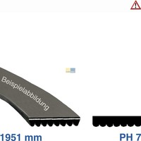 Keilriemen Riemen 1951 PH7  AEG 1506124039 Trockner Elektrolux Zanker Zanussi Qu
