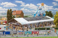 Faller H0 Kirmes, Großes Festzelt, Bausatz Miniaturwelten (1:87), Art. 140495