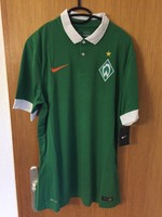 Werder Bremen Nike Spielertrikot Rohling ohne Sponsor Gr.L Neu