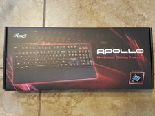 Rosewill Apollo RK-9100xR Red Backlit Mechanical Keyboard Cherry MX Blue Switch