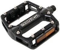CONTEC Plattform-Pedal "2Black" MTB Mountainbike Pedale mit austauschbaren Pins