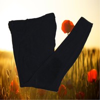 Cavalliero Reithose, Stiefelreithose, Kniebesatz, Stiefel Reithose, blau