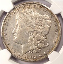 1902-S Morgan Silver Dollar $1 - Ngc Xf40 (Ef40) Pq - Rare Date Certified Coin