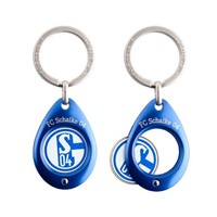 SCHLÜSSELANHÄNGER ANHÄNGER „Chip” FC SCHALKE 04 S04 NEU