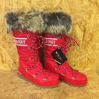 TECNICA MOON BOOT W.E. MONACO (Rot) "DAS ORIGINAL" TC1 NEU=