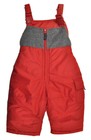 London Fog Infant Boys Red & Gray Snow Bib/Pant Size 12M $34