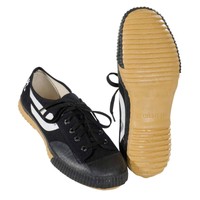 Schwarze KWON Segeltuchschuhe für Kampfsport, Kung Fu Wushu Tai Shi Schuhe