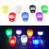 2x Led Fahrradlampe Fahrrad Licht Lampe Frontlicht Rücklicht Fahrradbeleuchtung 