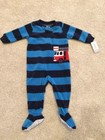 NWT carters 12 Month Fleece Fire truck Sleeper