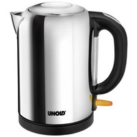 Unold Blitzkocher Bullet chrom Wasserkocher 1,7l 2200W silber Edelstahl kabellos