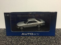 Mercedes-Benz MB 500 SEC (W126) Coupe Astral Silver Metallic 1:43 AUTOart