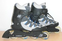 Inliner K2  ASCENT - W **** Damen Gr. 39 ** CARBON - Schiene * in Top Zustand