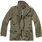 Brandit Classic M65 Mens Army Field Jacket Warm Travel Parka Military Coat Olive