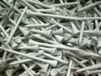 500 Holztees 8,3 cm weiß Golf Tees ~Golftees~ Golftee