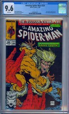 AMAZING SPIDER-MAN #324 - CGC 9.6 WP - NM+ Mcfarlane Sabretooth