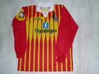 MSV DUISBURG Original Trikot - 1.BL - 1998 / 1999 - Neu - Thyssengas -Gr.XL