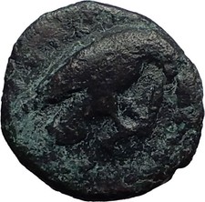 AMYNTAS III of Macedonia 393BC Hercules Eagle Serpent Ancient Greek Coin i59542