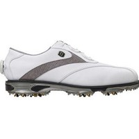 FootJoy Dryjoys Tour Golf Shoes with BOA #53719 / White-Grey / UK 6 M 2014