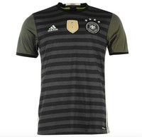 Adidas Deutschland DFB Auswärts Away Trikot EM 2016 alle Größen Grau Neu 