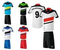 10er Erima Madrid Trikotsatz Set Gr. S-2XL inkl. Rückenflock Verein + NR