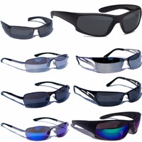 "3 für 2" COOLE HERREN SONNENBRILLE POLARISIERT O. VERSPIEGELT SPORT RAD BRILLE