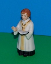 Lefton 1993 Father Christopher 00964 Colonial Village Figure Priest Church