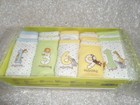 NWTS GYMBOREE UNISEX girl boy BABY'S 1ST YEAR BODYSUIT GIFT BOX SAFARI ANIMALS 