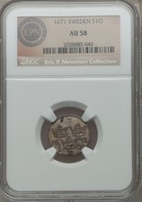 New listing
Sweden Carl Xi 1671 Ore Ngc Au58 Km250 Scarce Ex. Eric Newman Collection .
