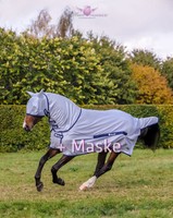 Bucas Buzz Off Full Neck + MASKE -- Fliegendecke mit Halsteil bis Gr 170 cm NEU