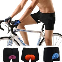 Herren Fahrradhose Radhose Radlerhose Radshort Sporthose mit Gel Sitzpolster SUN