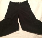 Osh Kosh B'gosh Boys Black Corduroy Pants 5 Adj Waist 