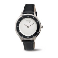Boccia Titanium Uhr, Damenuhr, Titan, 3249-01, NEU