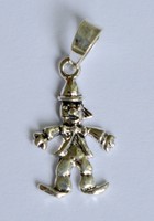  Sterling Silver (925)  Clown  Pendant  !!     Brand  New  !!