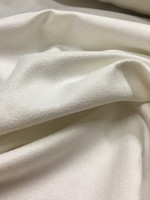  2 Meter Perl Weis   Wild Leder Optik  Stoff