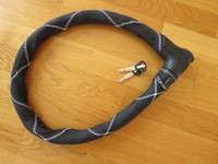 Abus Iven Steel-O-Flex 8200/85 Kabelschloss schwarz --NEU--