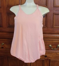 Vtg 20s 30s Pink Peach Rayon Cotton Lined Teddy Swimsuit? Camisole