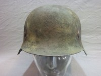 Stahlhelm M42 komplett Rautarn Größe 56, Original Glocke Deutsch 2WK WKII