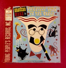 Young People's Record GROUCHO MARX in FUNNIEST SONG IN THE WORLD 10" 78 RPM 1949