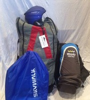 Skywalk Mescal 4 *Komplett-Set* Gleitschirm-Gurtzeug-Retter und Helm "Neu"